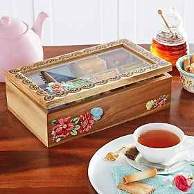 Mua Hộp đựng trà  gia vị 8 ngăn The Pioneer Woman Vintage Hàng chính hãng