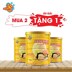 MUA 2 TẶNG 1 Sữa bột Cadie Kids cho bé từ 0-12 tháng 900g- Sunbaby