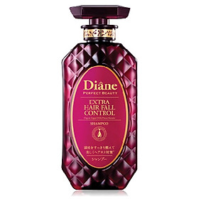 Dầu Gội Kích Thích Mọc Tóc Moist Diane Extra Hair Fall Control 450ml Phục Hồi và Kiểm Soát Tóc Rụng số 1 Nhật Bản