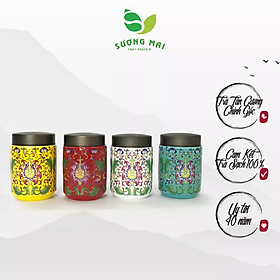 Mua Lọ đựng trà bằng gốm pháp lam