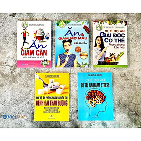 Sách - Chế Độ Ăn Tốt Cho Sức Khỏe - Combo 5 Cuốn - Nguyễn Thị Minh Kiều - Việt Thư