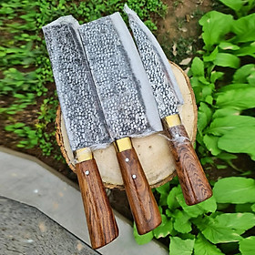 BÁO GIÁ Bộ Dao Làm Bếp Phúc Sen | Shopee Lazada Sendo Tiki mới nhất 6 Bộ 3 Dao Phúc Sen Chặt - Thái - , Cán Gỗ Cẩm Chỉ, Khâu Đồng, Bộ Dao Làm Bếp Đa Năng Làm Hàng Quán