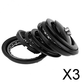 3xMountain Bike  1-1/8'' Threadless Headset Road Bike Steerer 44mm Headtube