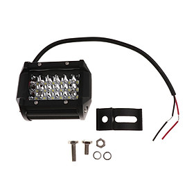 4'' 72W 9-30V Car Boat Truck Quad Row LED Work Light Driving Fog Spot Bulb Long Service Life