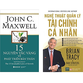 Combo 2 Cuốn Sách:  15 Nguyên Tắc Vàng Về Phát Triển Bản Thân+ Nghệ Thuật Quản Lý Tài Chính Cá Nhân