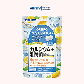 Viên uống bổ sung Canxi và Lợi khuẩn Orihiro dạng túi 150 viên