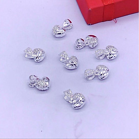 Mặt Dây Chuyền tim Bạc Đính Đá cao cấp YN JEWELRY SL