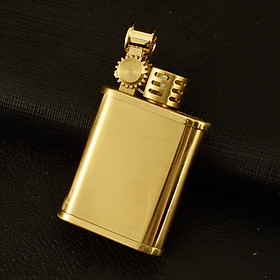Mua Vỏ Hột Quẹt Bật Lửa Zorro Z587 Thiết Kế Cổ Điển Màu Vàng Bụi - Dùng Xăng Bấc Đá