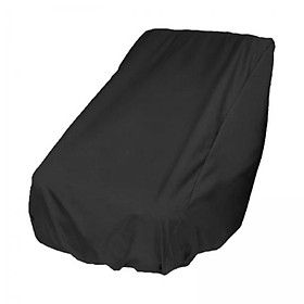 3X Boat Seat Cover Outdoor Yacht Waterproof  Protection Black