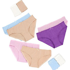 Combo 10 Quần Lót Nữ Love Vera Cotton Bikini VBQB7166 - Màu Ngẫu Nhiên