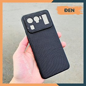 Ốp lưng mi 11 ultra mi 12 pro 12x 12s ultra vân VẢI NYLON nhiều màu chống bám vân tay bảo vệ camera huỳnh tân store