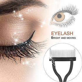 Professional Women Eyelash Makeup Brush Steel Needle Mascara Separator Tool