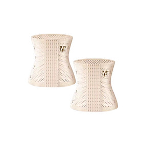 Bộ 2 Đai Gen Nịt Bụng 4 Thanh Chống Cuộn, 6 Nấc Cài - Đai Nịt Bụng Giảm Mỡ Sau Sinh