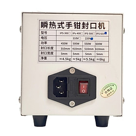 Mua Máy hàn kẹp miệng túi IPS-600  đường hàn 600x5mm  gia nhiệt từ 2 hàm - Hàng nhập khẩu