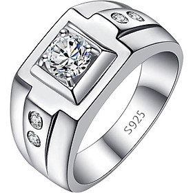 Nhẫn Bạc Nam Bạc Hiểu Minh NA002