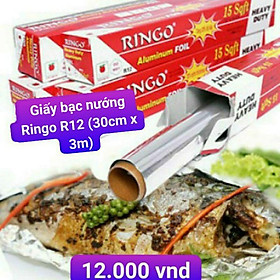 Giấy bạc nướng Ringo R12 (30cm x 3m)