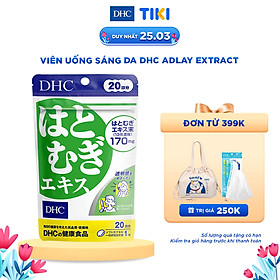 Viên uống Trắng da DHC Adlay Extract Nhật Bản