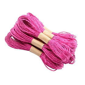 11 Yard Jute String Twine Rope for DIY and Gift Wrapping Craft Red