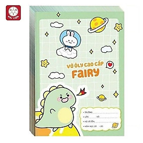 Lốc 10 quyển vở 4 ô ly Fairy 48 trang Hải Tiến 1862 / Tập ô ly Hải Tiến cao cấp