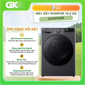 MÁY SẤY LG DVHP50M INVERTER - Hàng chính hãng