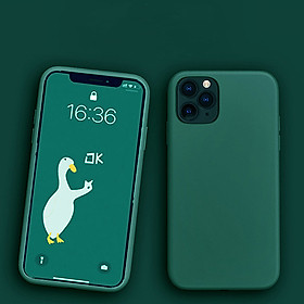 Ốp Lưng Liquid Silicone Dẻo Lót Nhung Cho iPhone 11 Pro ( 5.8" ) - Chống Bám Vân Tay & Viền Bảo Vệ Camera ( Có 10 Màu Để Lựa Chọn )