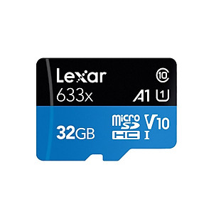 Thẻ Lexar TF Tốc độ đọc 95MB / giây Micro SDHC Class10 UHS-I U1 V10 A2-Size