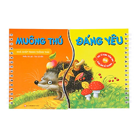 [Download Sách] Muông Thú Đáng Yêu - Học Từ Vựng Tiếng Anh Qua Hình Ảnh Dễ Thương - Nhà Ghép Tranh Thông Thái