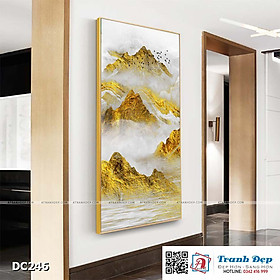 Mua Tranh đơn canvas treo tường Decor Phong cảnh núi non - DC246