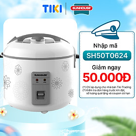 Nồi cơm nắp gài Sunhouse SHD8603 1.8 Lít - Hàng chính hãng