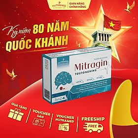 Viên uống Mitragin Toutongning hỗ trợ hoạt huyết, tăng cường tuần hoàn não (30 viên) - Nutramed
