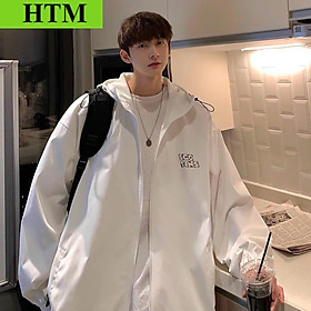 Áo Khoác Dù Bigsize Nam Nữ Có Dây Rút Kéo Ở Áo Có 2 Lớp Thiêu SCOTINS Phong Cách Trẻ Trung Mặc Mát Mẻ Mùa Hè HTM FASHION - White