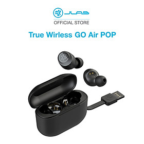 Tai nghe Bluetooth TWS không dây Jlab Go Air Pop thời gian nghe 32H EQ3 Sound chuẩn IPX4 chống ồn tích hợp dây sạc - Hàng chính hãng BH đổi mới 2 năm