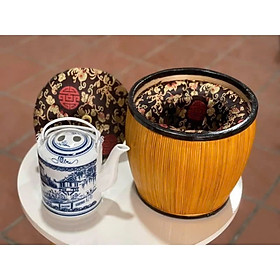 Mua Giỏ ủ Bát Tràng hàng gấm S1