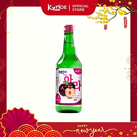 Rượu soju Korice hương Mận 12% 360ml