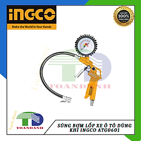 Súng bơm lốp xe ô tô dùng khí ingco ATG0601
