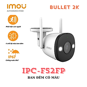 Mua Camera IP Wifi Ngoài Trời Imou F22P Bullet 2C Full HD 1080P Tặng Phíc Cắm Âm - Hàng Chính Hãng