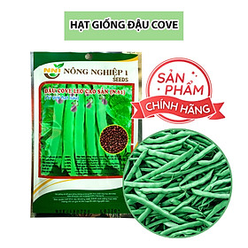 Hạt Giống Đậu Cove Leo Tứ Quý Cao Sản - Hạt Nâu 50gr