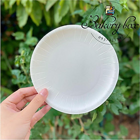 Mua 100 Dĩa Giấy 15cm Dùng Ăn Bánh Kem