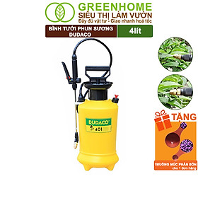 Mua Bình Tưới Cây Dudaco  Greenhome  4 Lít  Phun Xa 2 Chế Độ  Bơm Nhẹ Tay  Tưới Cây Phun Sương  Bền  Đẹp