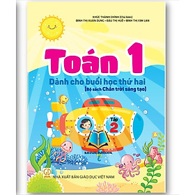 Sách - Toán 1 - Dành cho buổi học thứ hai (Bộ sách Chân trời sáng tạo) ( Tập 1 +2 )