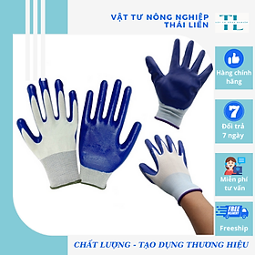 Mua Bộ Găng Tay Làm Vườn Phủ Cao Su Chống Trượt  Bao tay Bảo hộ lao động Độ Bền Cao  Dễ Sử Dụng