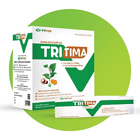 (Chính hãng) Dung Dịch Giấp Cá TRITIMA ( TRĨ, TÁO BÓN, SUY TĨNH MẠCH CHÂN) Dạng gói uống 20 gói x 10ml