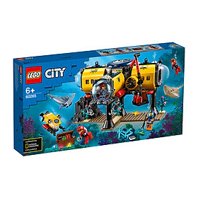 Đồ Chơi Lắp Ráp Trạm Thăm Dò Đại Dương LEGO CITY 60265 ( 497 Chi Tiết) 