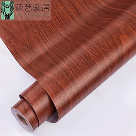 Mua 10M gỗ vân 3D như thật keo sẵn chống nước khổ 45 cmn