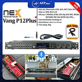 Mua Vang Cơ Lai Số Nex P12Pus - Vang Cao Cấp Giá Rẻ  Tặng Cặp Dây Canon Ra Hoa Sen  Chống Hú Vượt Trội  Âm Thanh Trong Trẻo  Bảo Hành 6 Tháng. hàng chính hãng