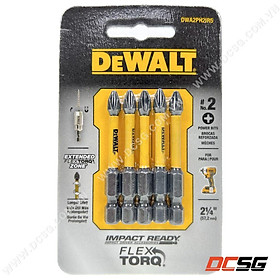 Mua Mũi vít bake 1 đầu Ph2x57.2mm DEWALT FLEXTORQ DWA2PH2IR5 | DCSG