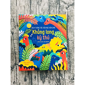 Sách Tương Tác Vừa Học Vừa Chơi - Khủng Long Kỳ Thú