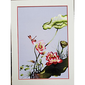 Mua Hương sen 04 - pq735 - 54x69cm