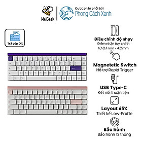 Mua Bàn phím HE Low-Profile MelGeek MADE68 AIR 8K - Hỗ trợ Rapid Trigger - Hàng Chính Hãng