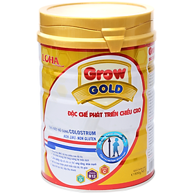 Sữa bột LoHa Grow Gold 800g (Bổ sung sữa non giúp bé phát triển chiều cao tối ưu)